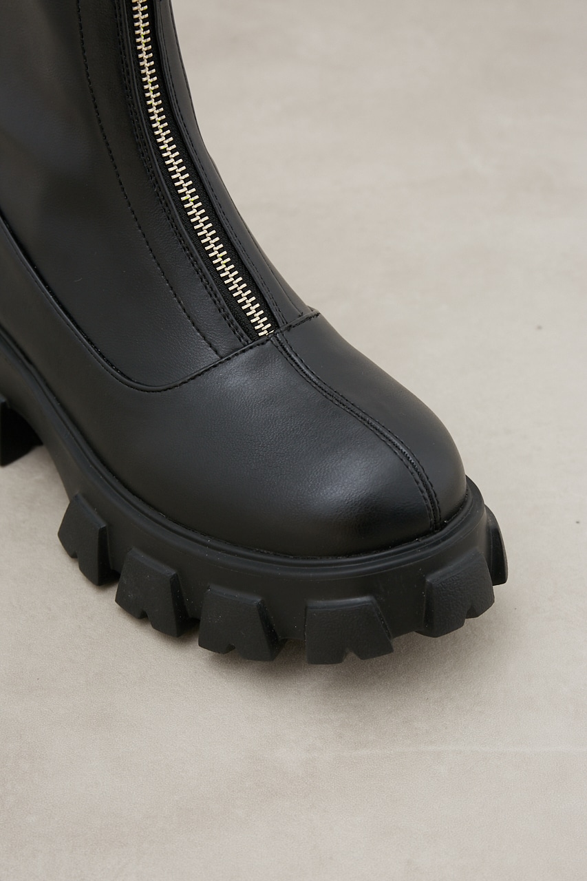 FRONT ZIP SHORT BOOTS/フロントジップショートブーツ｜WOMEN