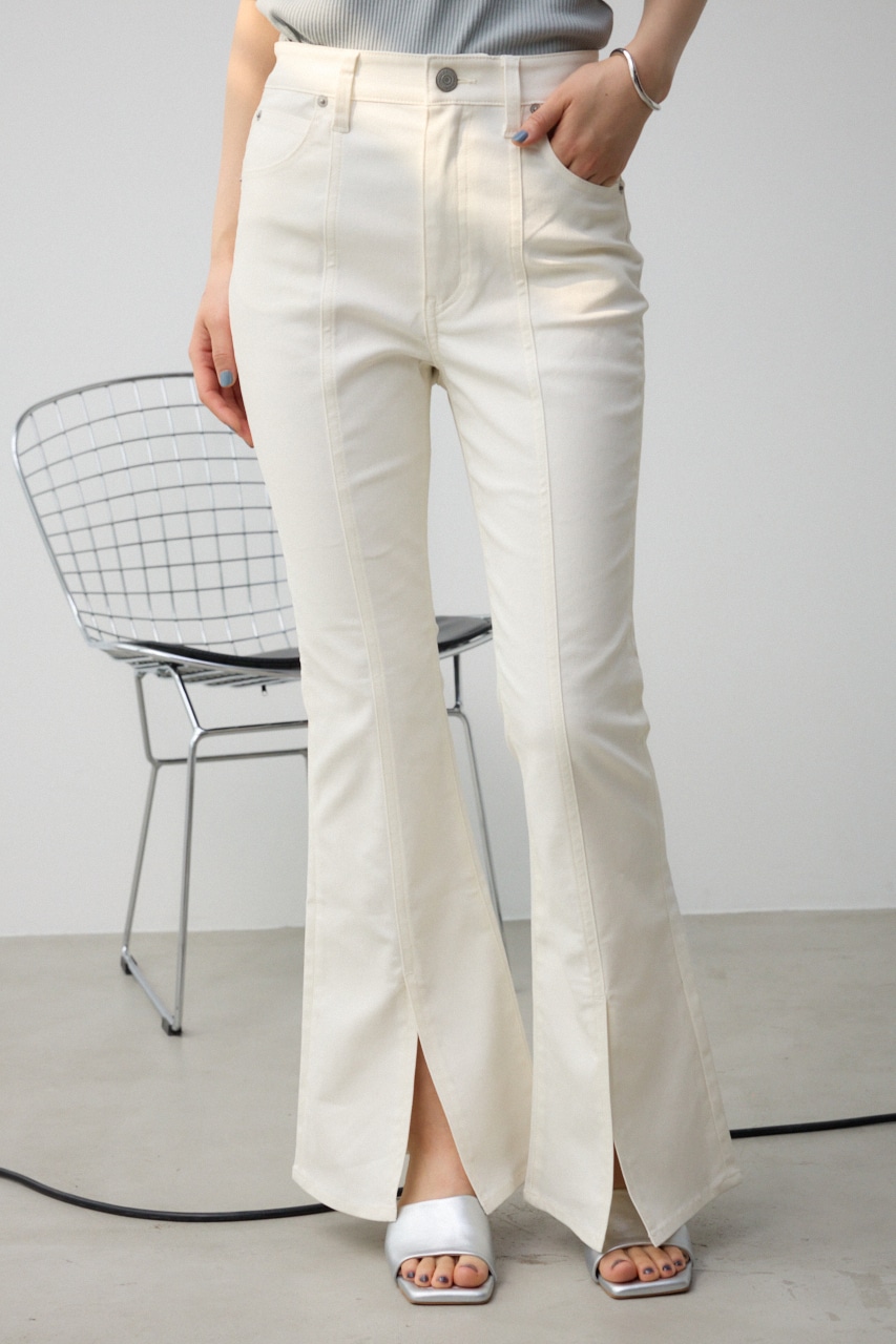 センタースリットカラーフレアパンツ｜WOMEN｜250HSG31-267C｜AZUL BY