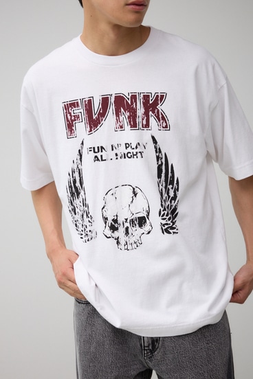 FUNKロックTシャツ｜MEN｜251HSB90-428E｜AZUL BY MOUSSY（アズール
