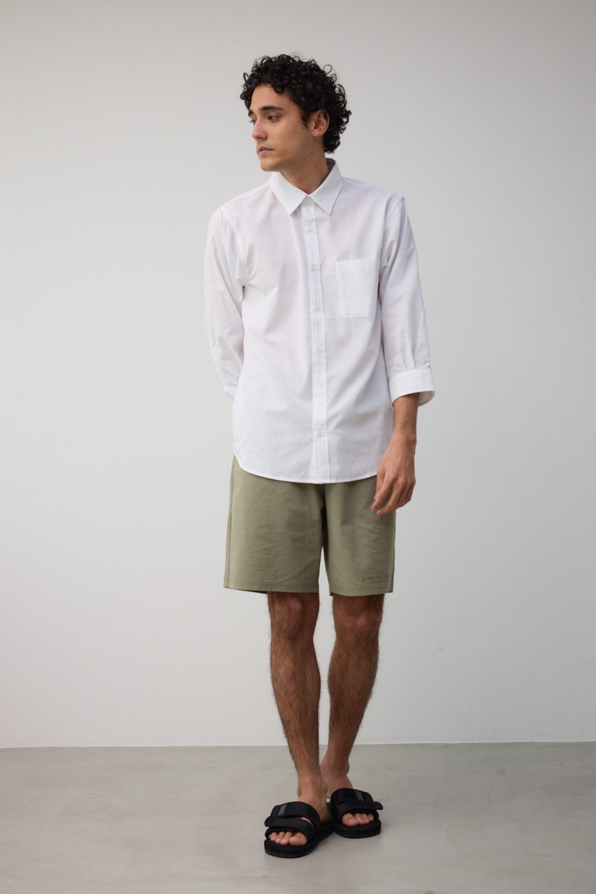 テックリネン7分袖シャツ｜MEN｜251HSC30-174D｜AZUL BY MOUSSY