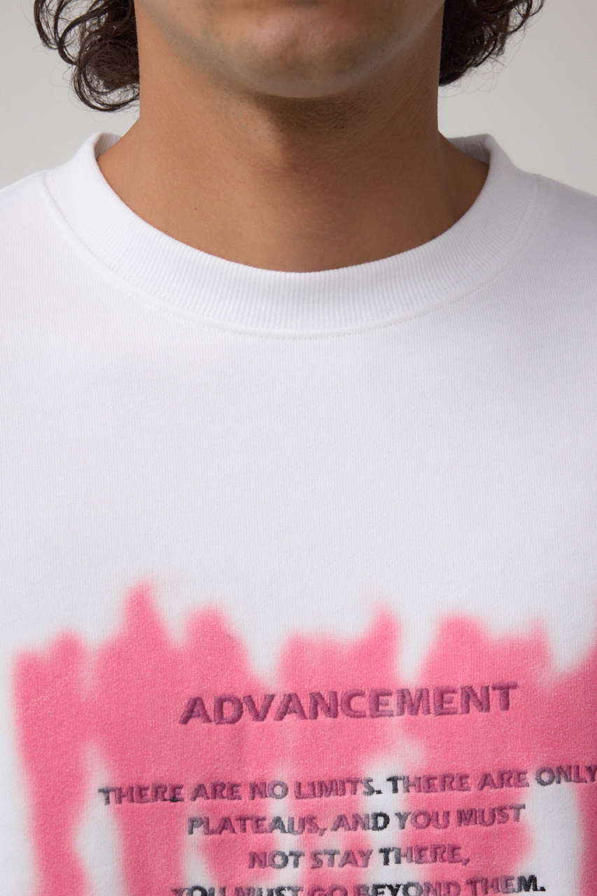 スプレー柄スウェットトップス｜MEN｜251IAT90-1281｜AZUL BY MOUSSY