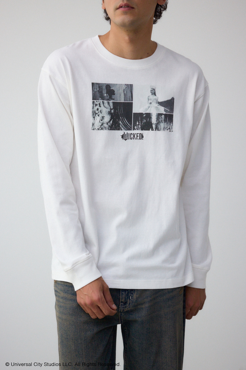 WICKED×AZUL 長袖フォトTシャツ｜MEN｜251ISX90-271C｜AZUL BY