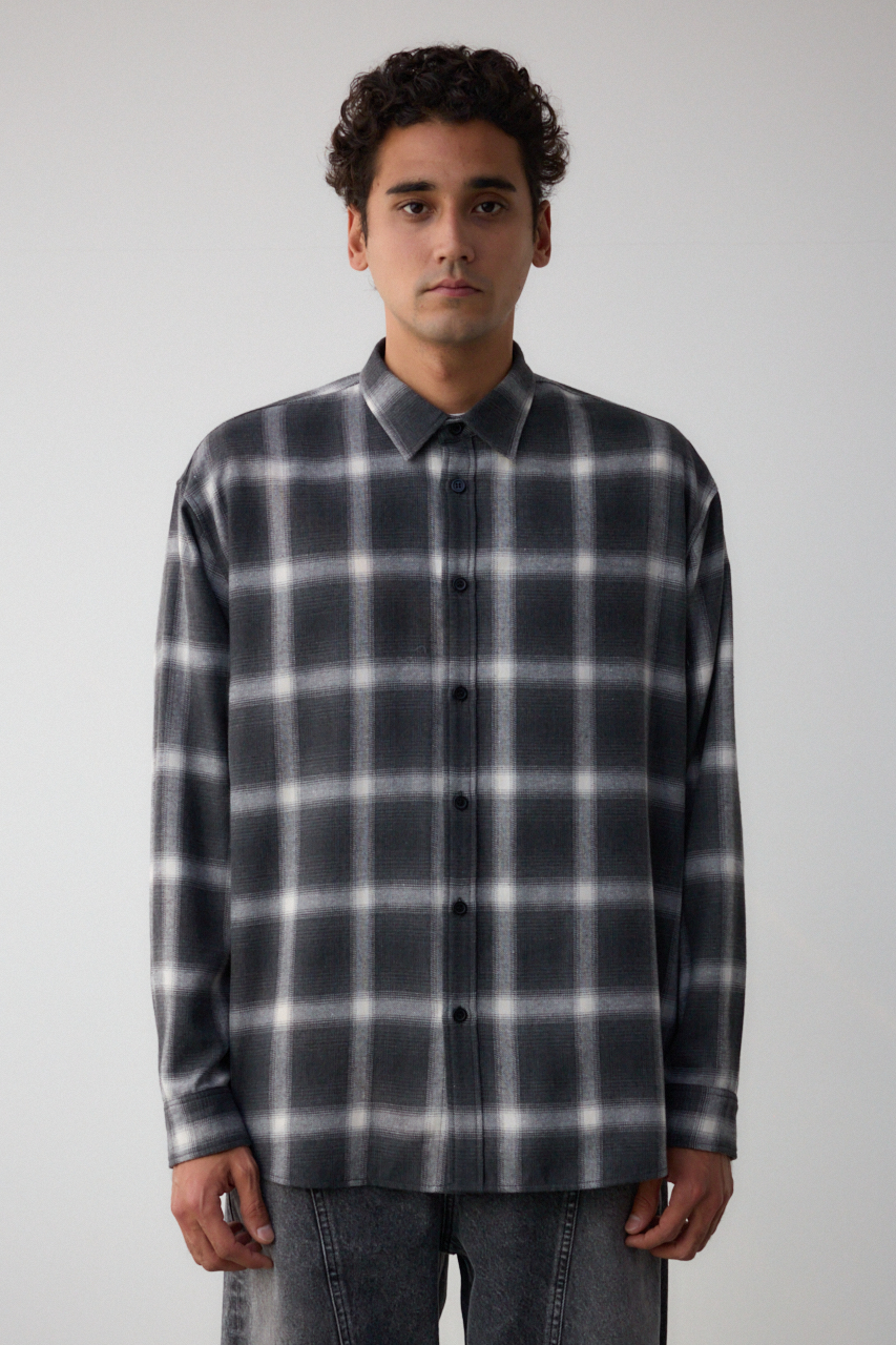 ネルチェックシャツ｜MEN｜251ISB30-050C｜AZUL BY MOUSSY（アズール