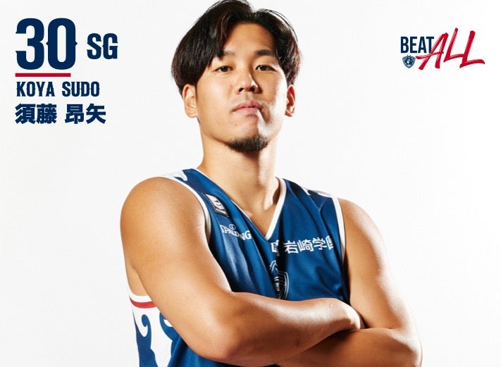 選手支給品・実使用 横浜ビーコルセアーズ 須藤昂矢 2022-23