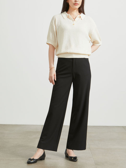 ジョーゼットレングス美人・ワイドパンツ — B-THREE（ビースリー