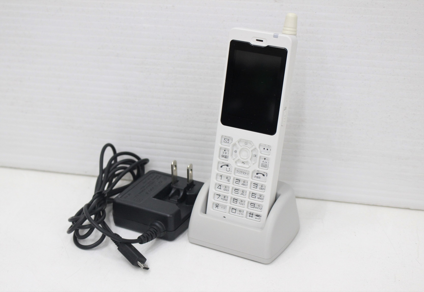 WILLCOM WX01J R(F) 日本無線株式会社製（富士通） デジタルコードレス