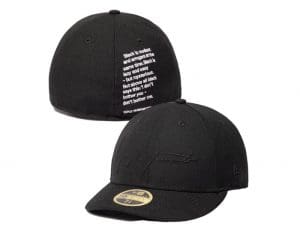 Yohji Yamamoto SS23 Low Profile 59Fifty Fitted Hat by Yohji