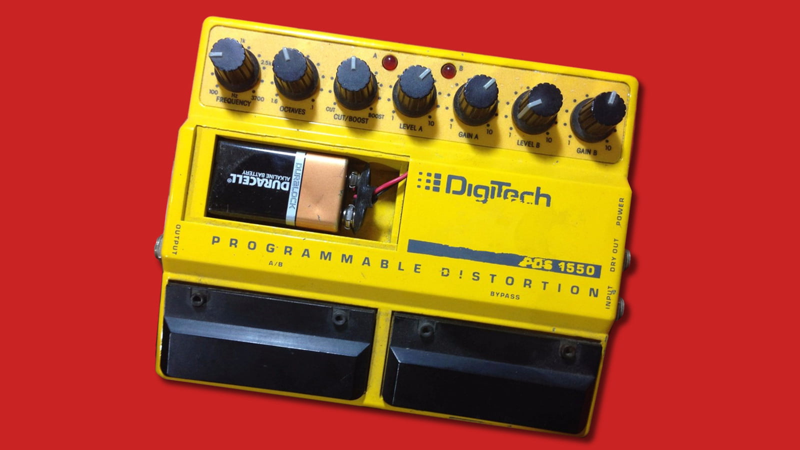 Digitech PDS-1550 Programmable Distortion pedal analysis