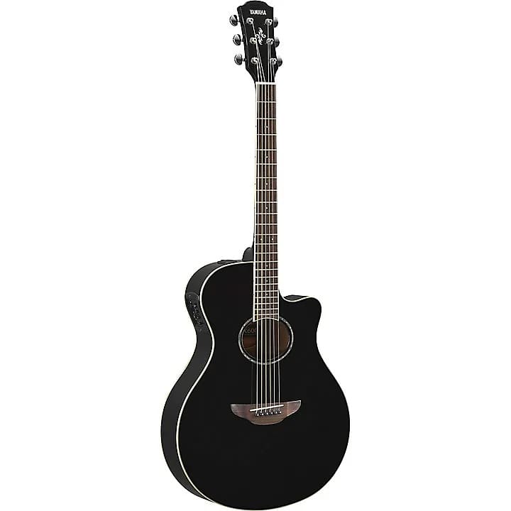 Yamaha APX600 Acoustic-Electric Guitar - Black - Victor Litz