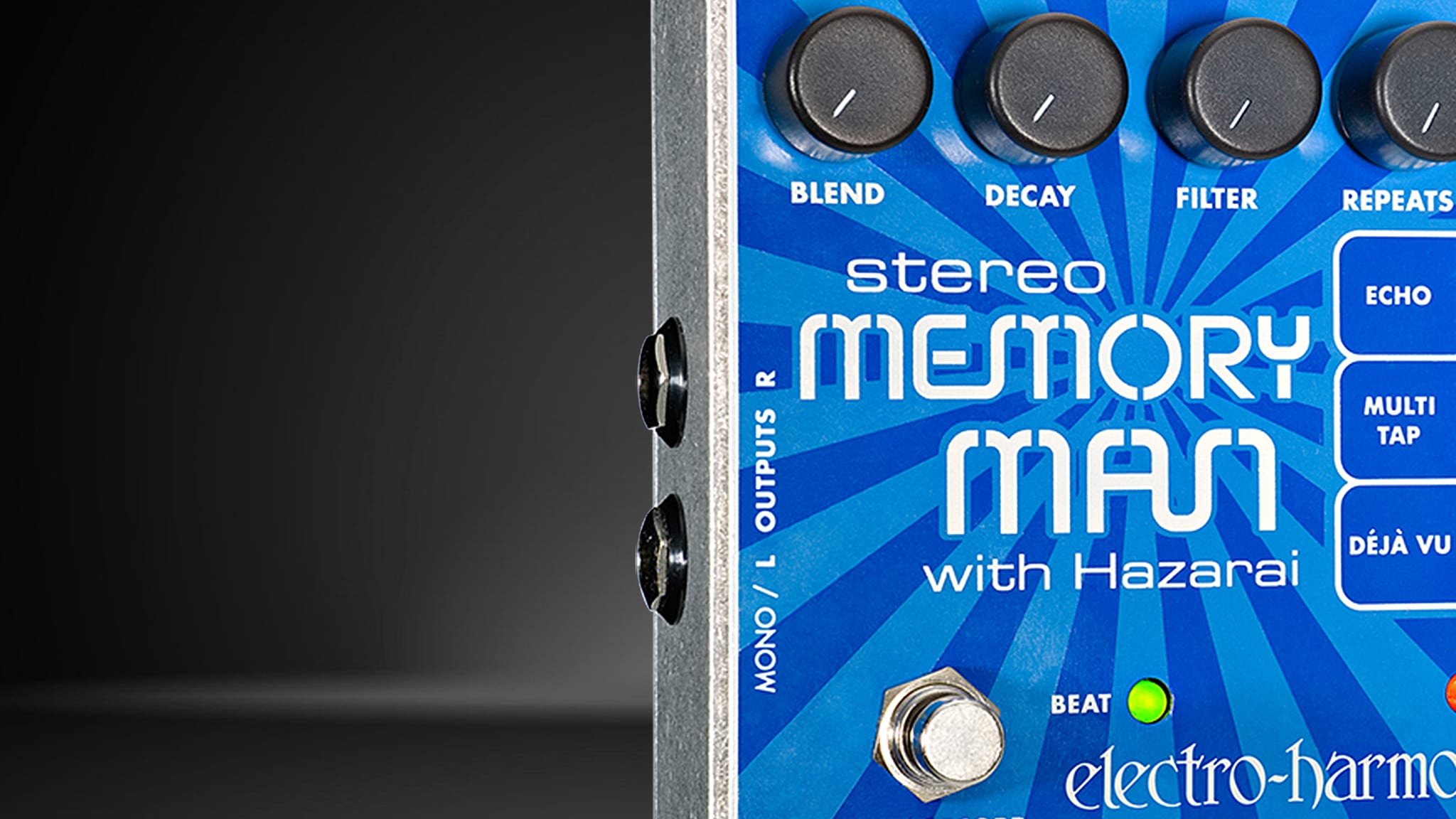 Stereo Memory Man with Hazarai | Delay & Looper - Electro-Harmonix
