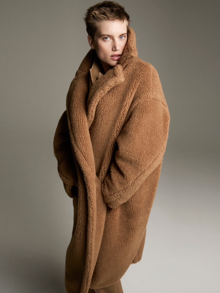 テディ] テディベア アイコン コート, camel | Max Mara