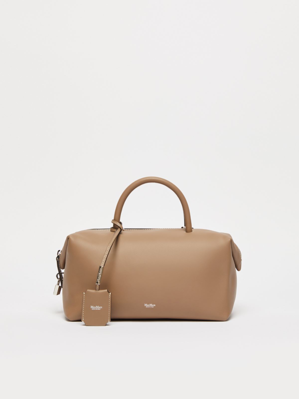 ホールドオール] カーフレザー ダブル ハンドル ミディアム バッグ