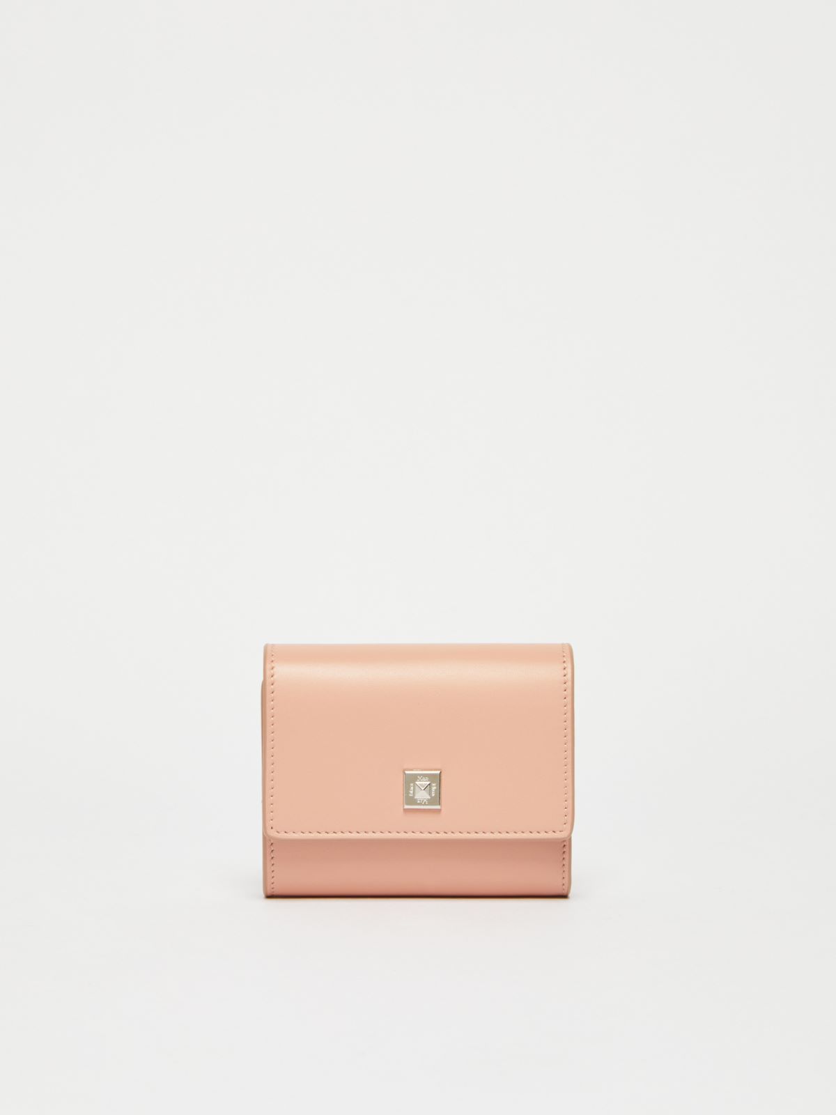 コンパクトウォレット] カーフ レザー ウォレット, pink | Max Mara