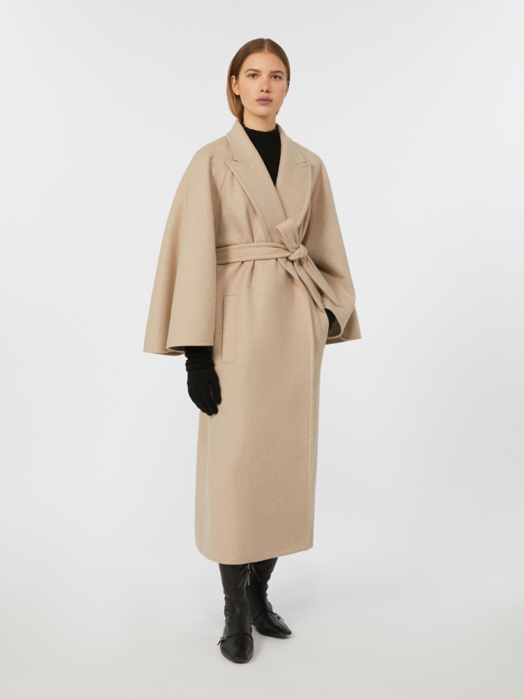 お値段交渉可能 最終引越しの為値下げ】MaxMara ブラックウールコート