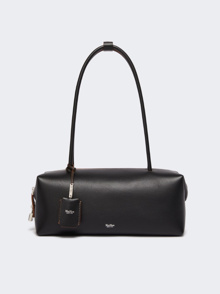 Leather shoulder bag black | Max Mara