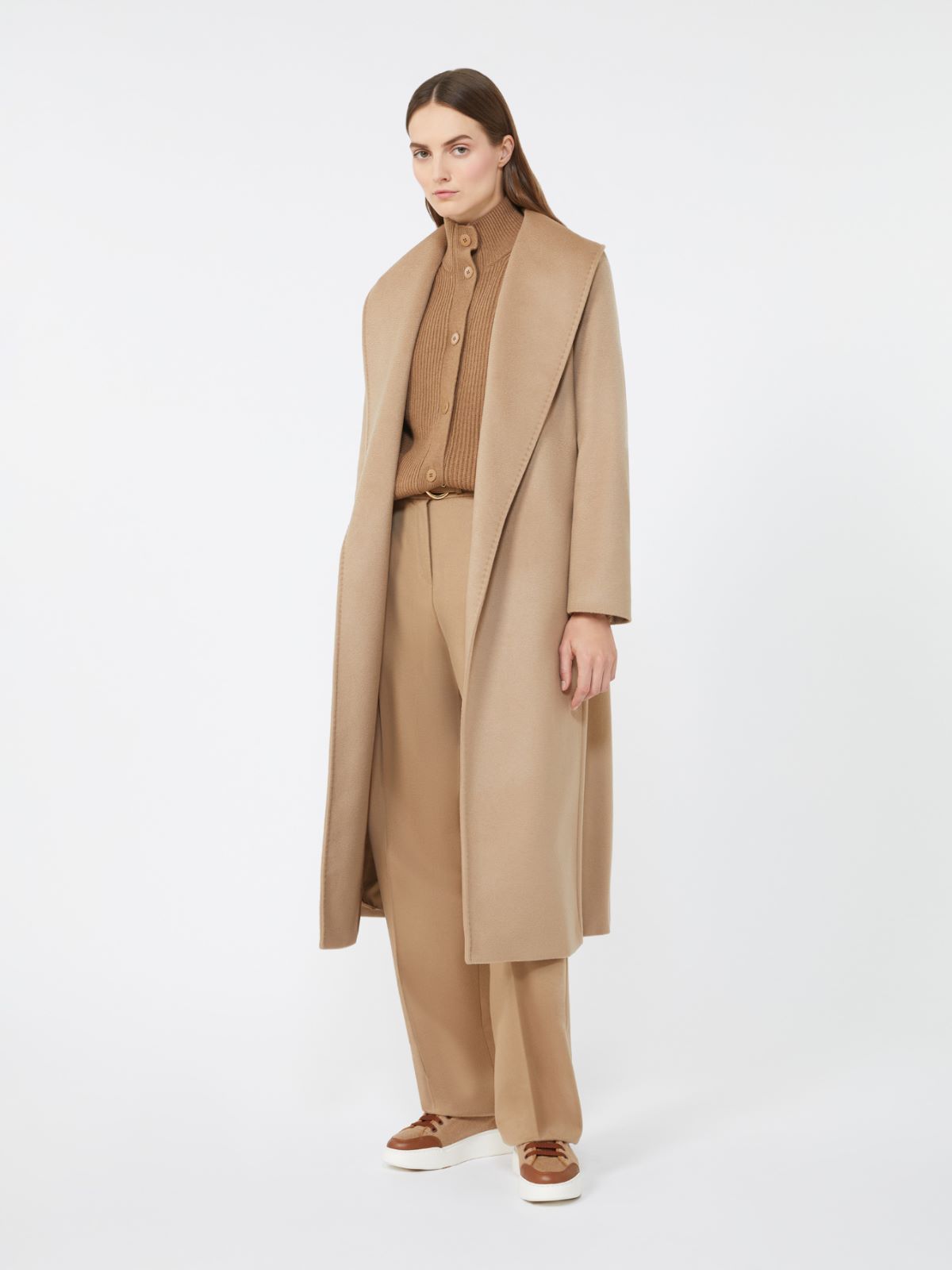 ロリアナ] ピュア ウール コート, camel | Max Mara