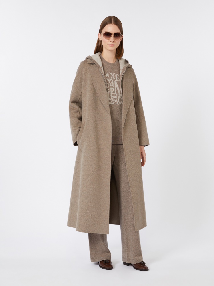 クイエテ] ウール カシミヤ ニット フーディ, turtledove | Max Mara