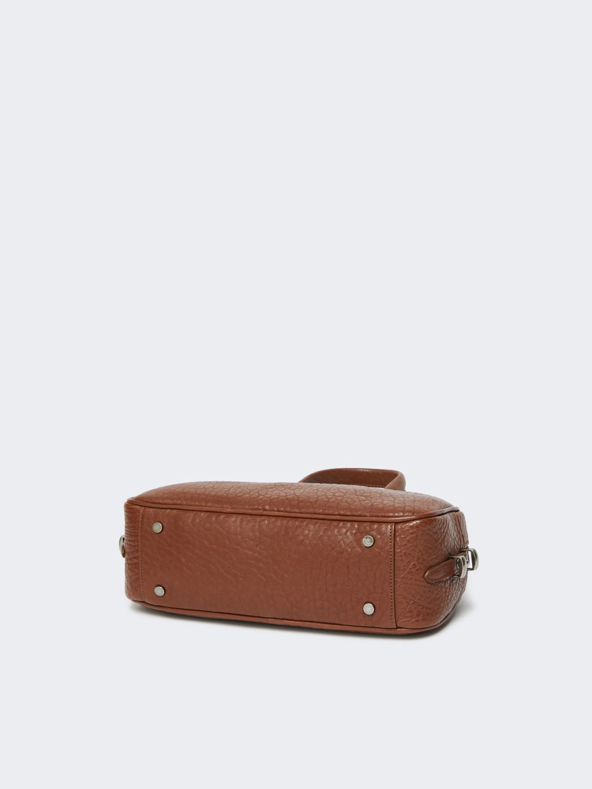Nappa leather Boston bag, tobacco | Weekend Max Mara