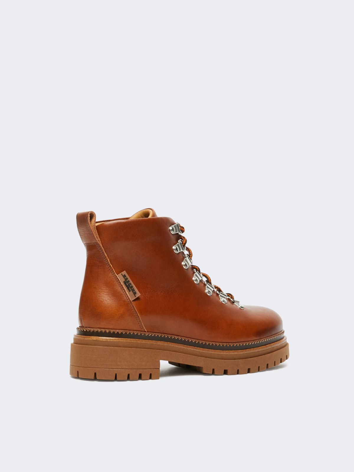 Leather hiking boots, honey | Weekend Max Mara