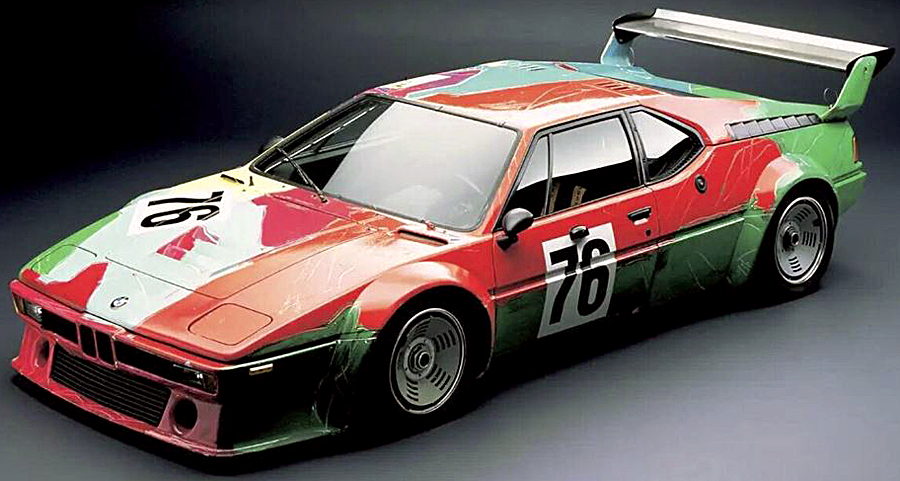 Last Generation attacks Andy Warhol BMW | Art for a Change