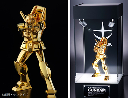 純金製のガンダムとシャアザク！ 2640万円で数量限定発売 - BCN＋R