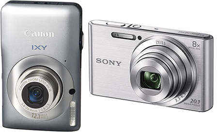 2020年に売れたコンパクトデジカメTOP10、「IXY 200」、「Cyber-shot