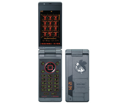 NTTドコモ、ヱヴァンゲリヲンケータイ「SH-06A NERV」を7月22日に発売