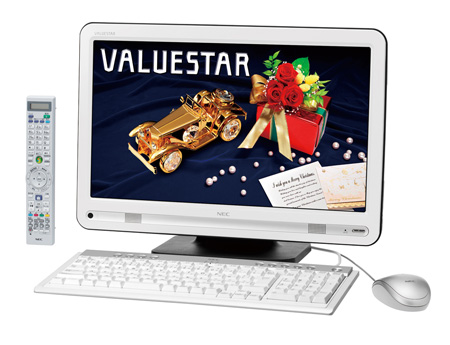 NEC、デスクトップPC「VALUESTAR」09年冬モデル、Windows 7搭載/メモリ