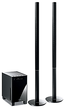 オンキヨー、聴く場所を選ばないポール型サラウンドシステムなど3