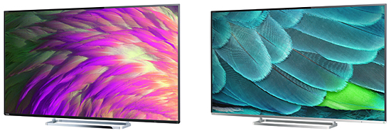 東芝の液晶テレビ「レグザZ8/J8」シリーズ、鮮明で自然な色彩や迫力