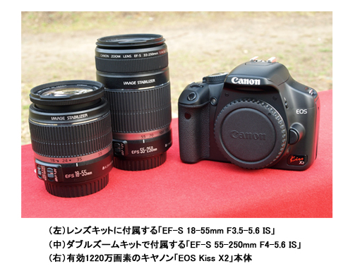 入門機を超えた！ 発売直前のデジ一眼、キヤノン「EOS Kiss X2」徹底