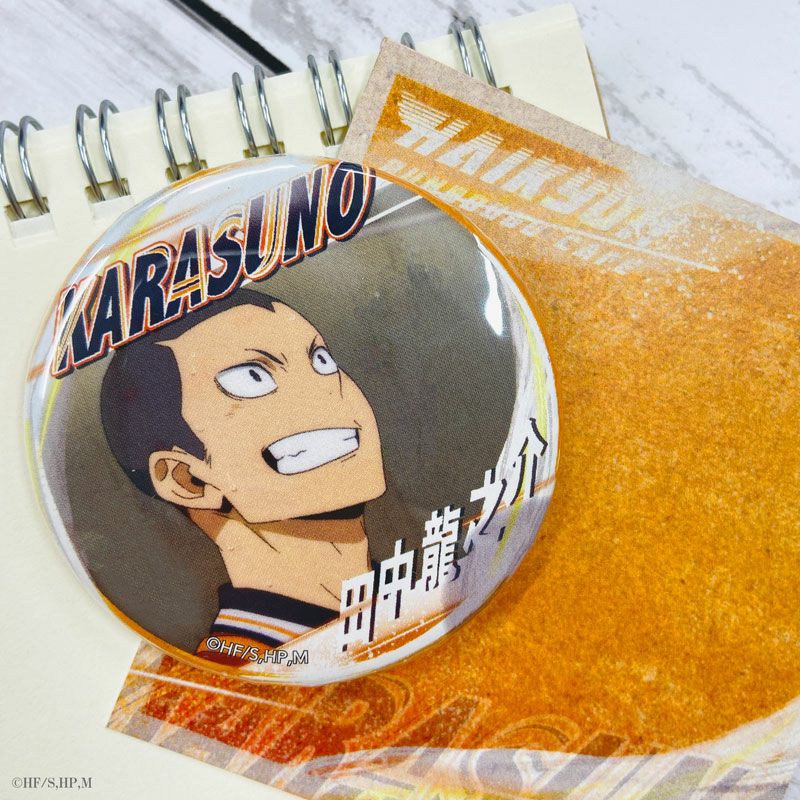 ハイキュー!! A page of youth缶バッジ 田中龍之介 | 文房具カフェ