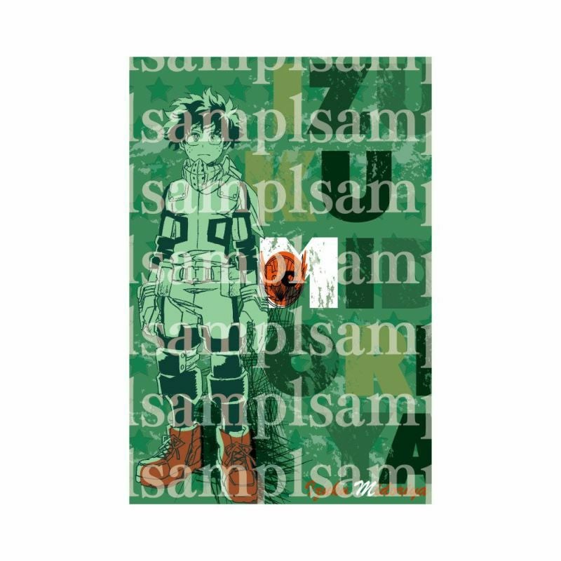 僕のヒーローアカデミア ポストカード 緑谷出久 | 文房具カフェ