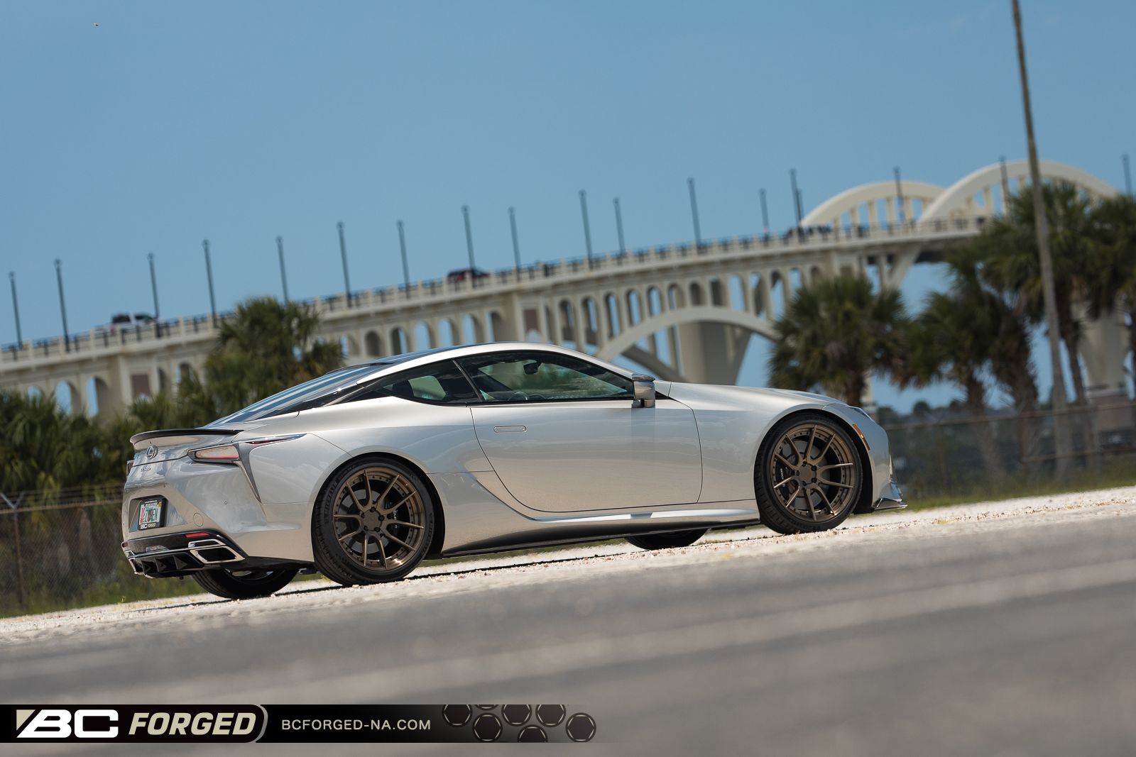 ENRIQUE'S LEXUS LC500 – 21″ HCA162S - BC Forged NA