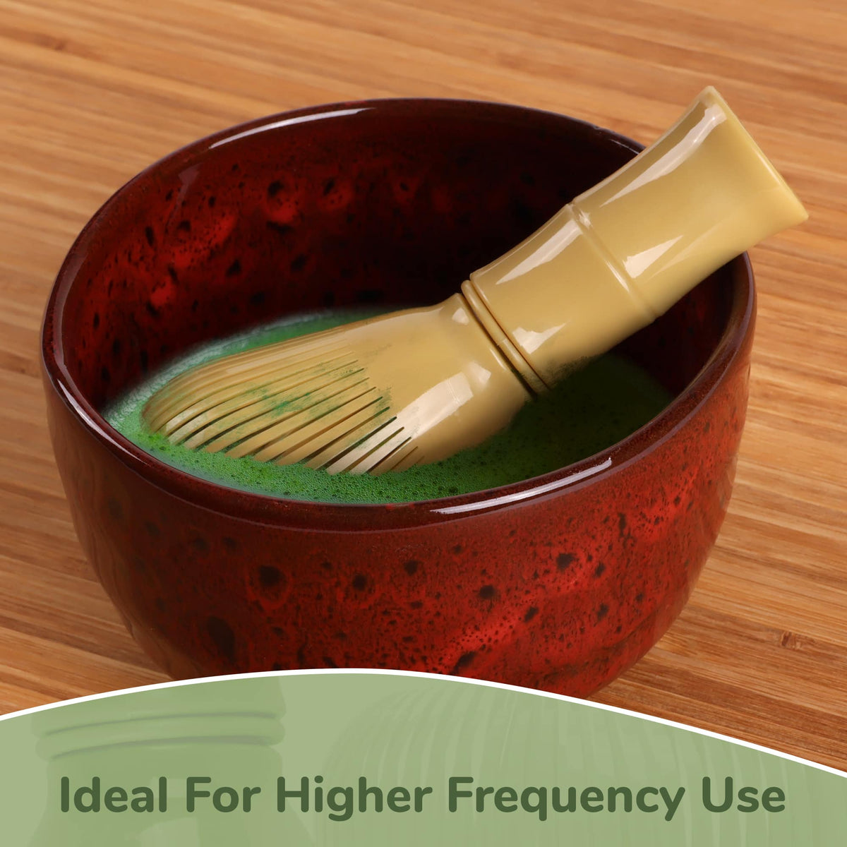 Plastic Matcha Tea Whisk - Traditional Beige