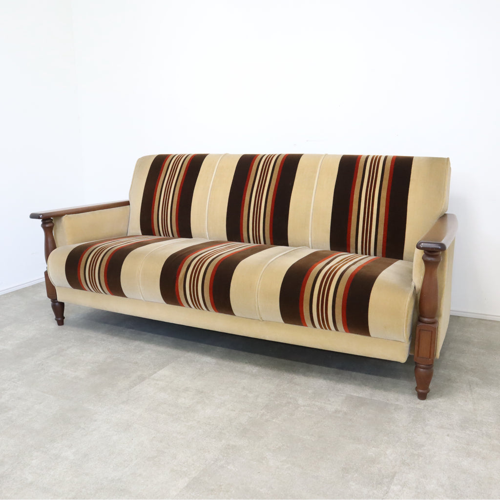 60〜70年代 ヴィンテージ オールドマルニ プライウッド ソファ ブナ材