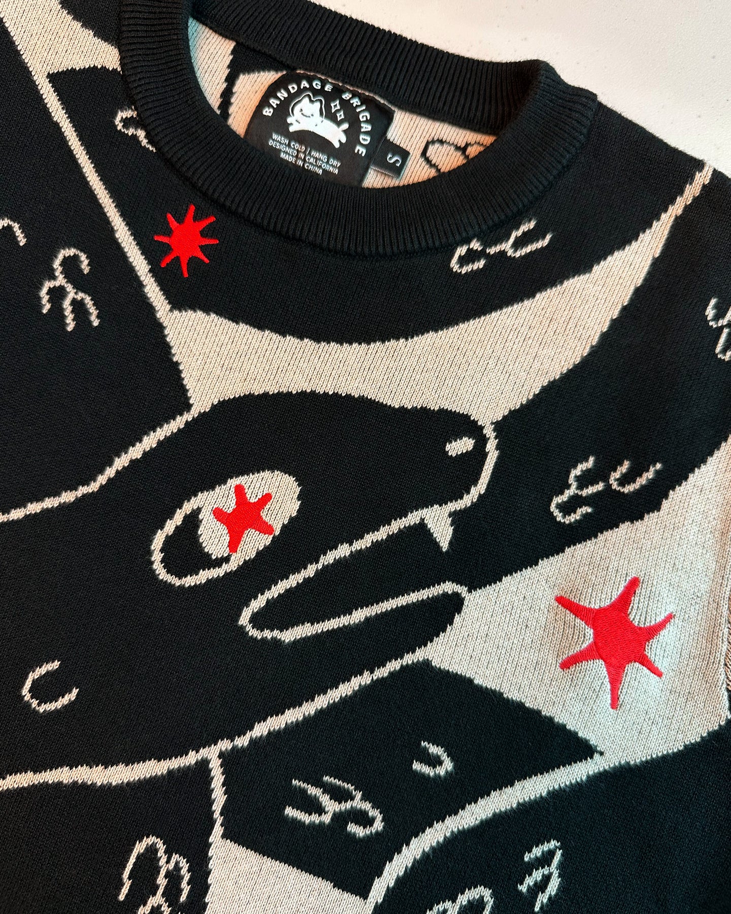 Ouroboros Knitted Sweater – Bandage Brigade