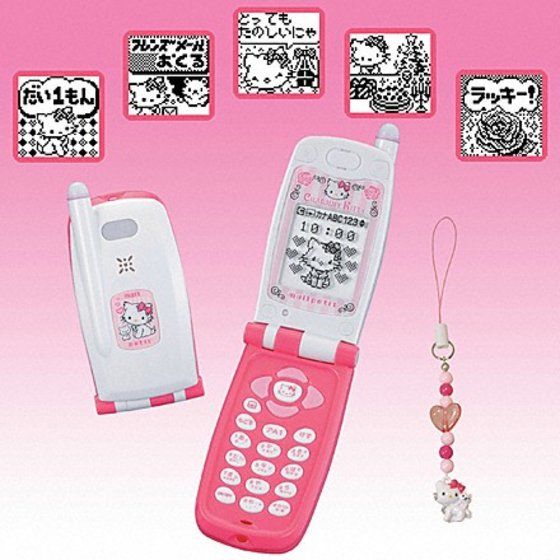 バンダイ 商品・サービスサイト | チャーミーキティ メールケータイ