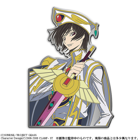 コードギアス 反逆のルルーシュ ピンズセット -happy birthday Lelouch