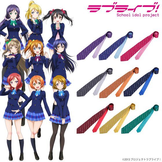 ラブライブ！アイコン総柄 ネクタイ | ラブライブ！ | アニメグッズ