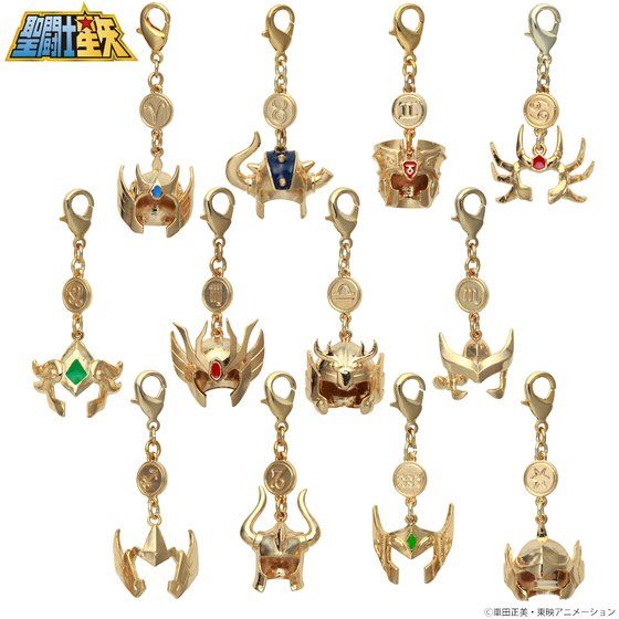 聖闘士星矢 黄金聖闘士（ゴールドセイント）アクセサリーチャーム | 聖