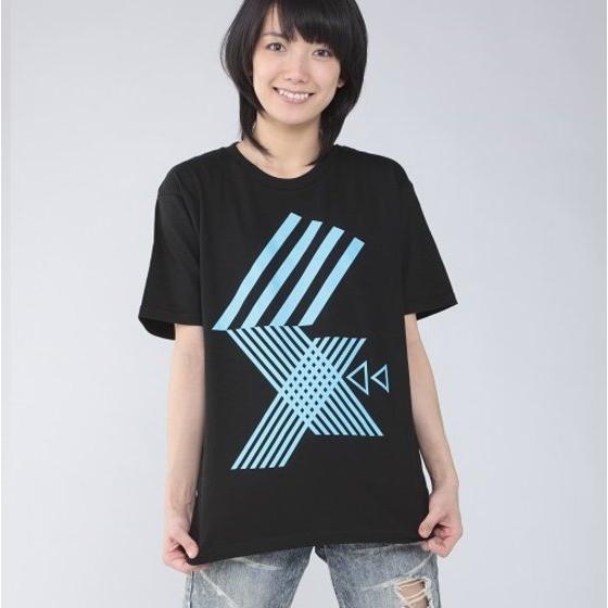 仮面ライダーエグゼイド 宝生永夢 Tシャツ 幾何学柄 ブラック | 仮面