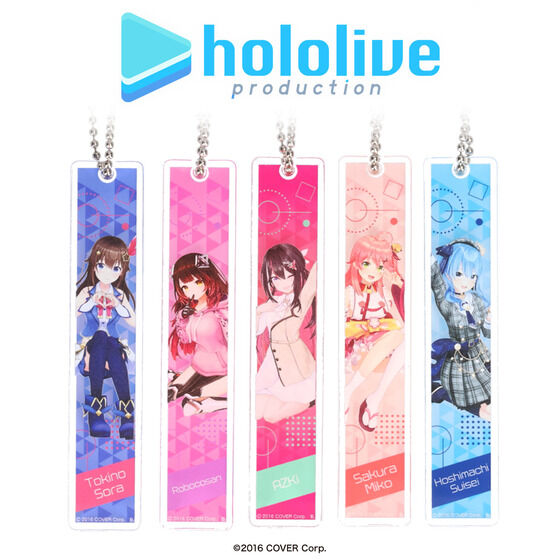 hololive ホロライブ モーテルキーホルダー アクリルキーホルダー げぜ