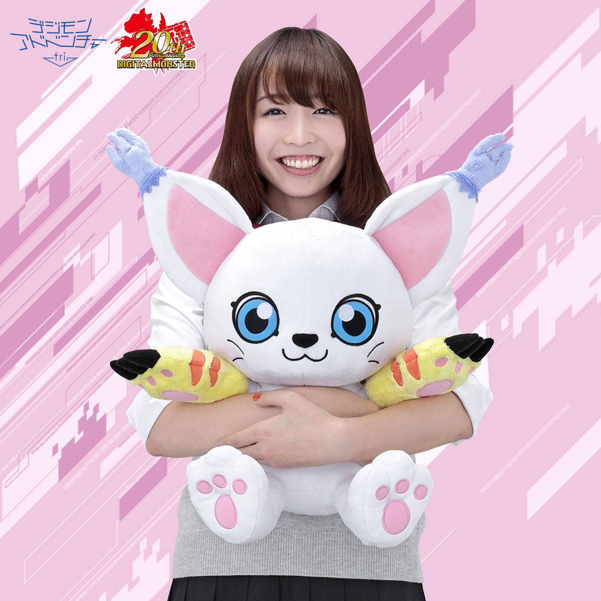 抽選販売】デジモンアドベンチャー tri. 等身大ぬいぐるみテイルモン