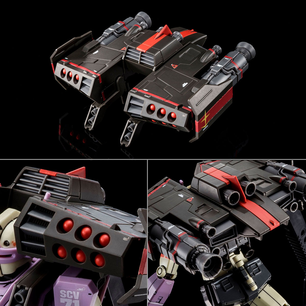 HG 1/144 ジム・インターセプトカスタム（フェロウ・ブースター装備