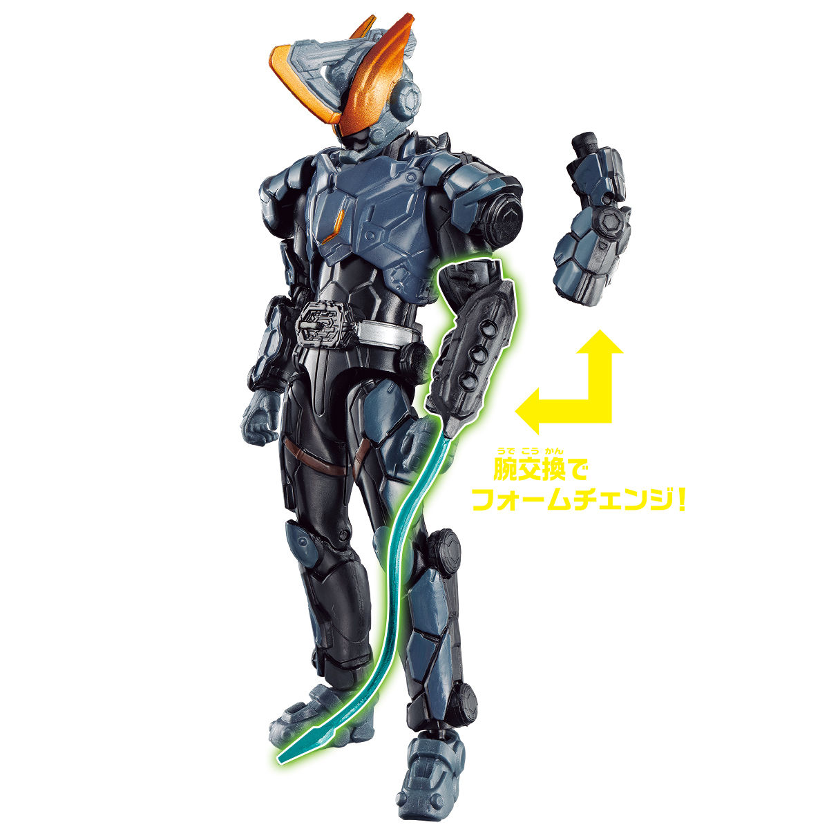 RKF 仮面ライダーバスター 玄武神話＆玄武ジャッ君 フォームチェンジ