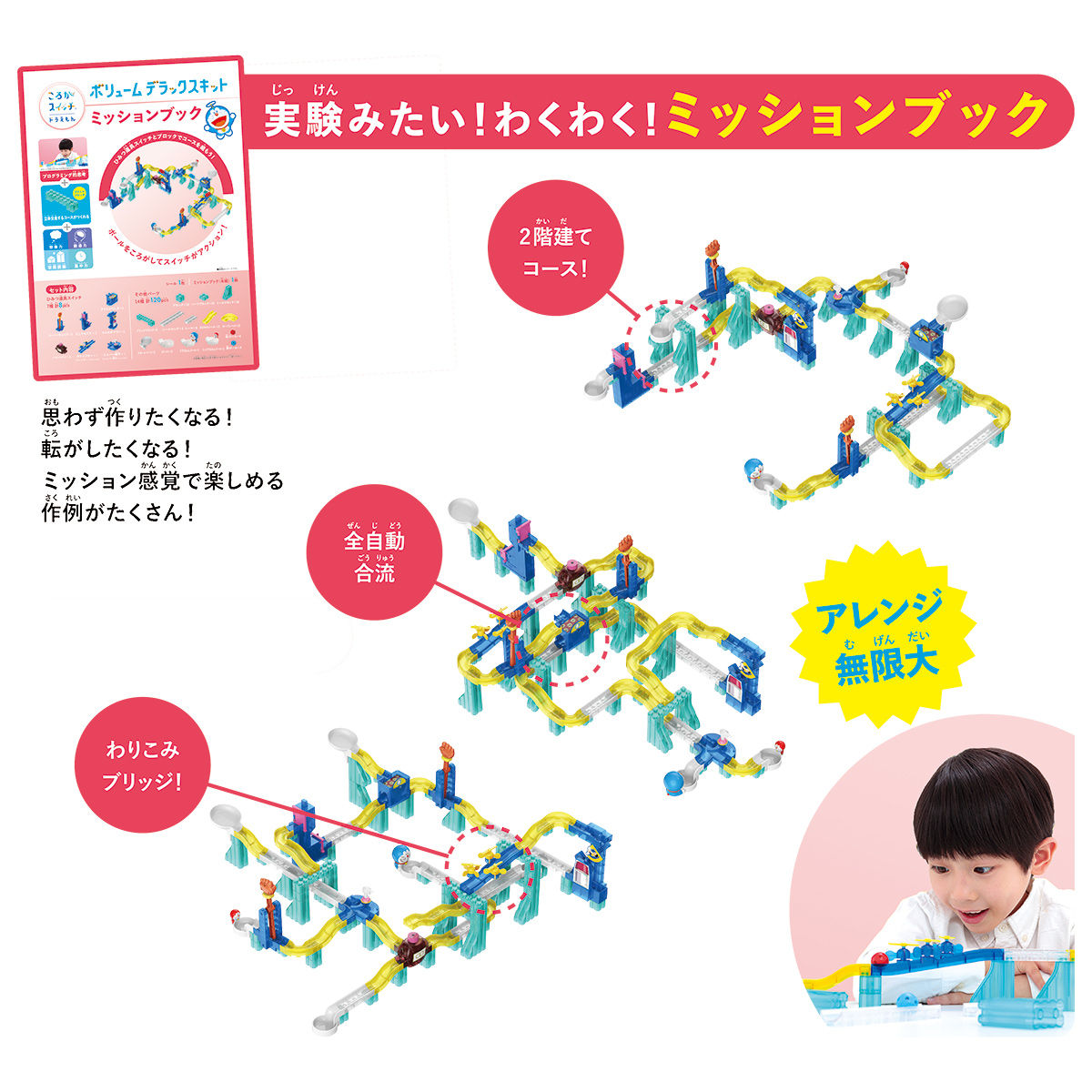 ころがスイッチドラえもん ボリュームデラックスキット - 商品情報