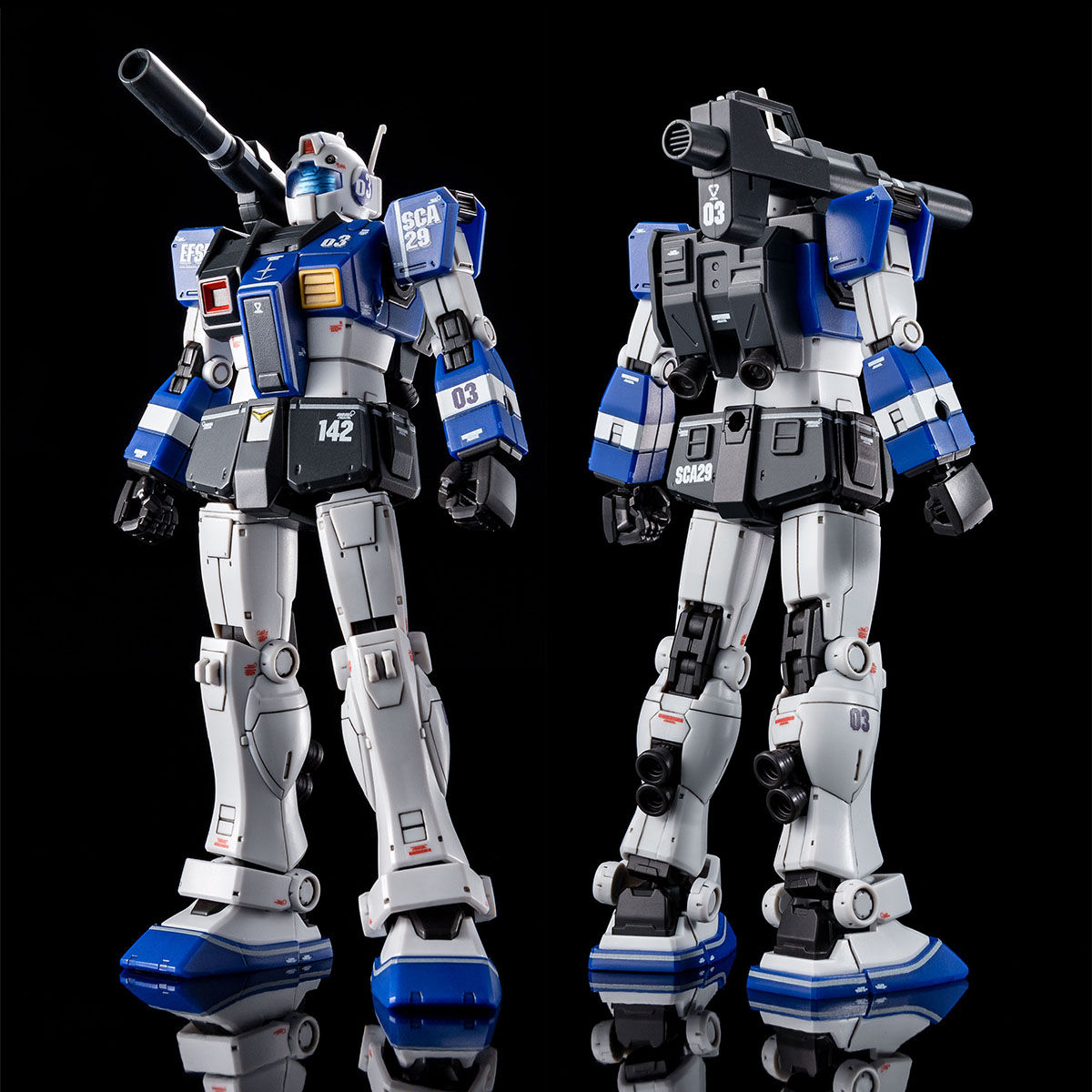 HG 1/144 ジム・キャノン（ロケット・バズーカ装備）【2021年6