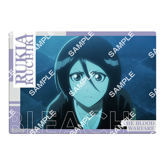 ジャンボカードダス】BLEACH 千年血戦篇 クリアビジュアルポスター