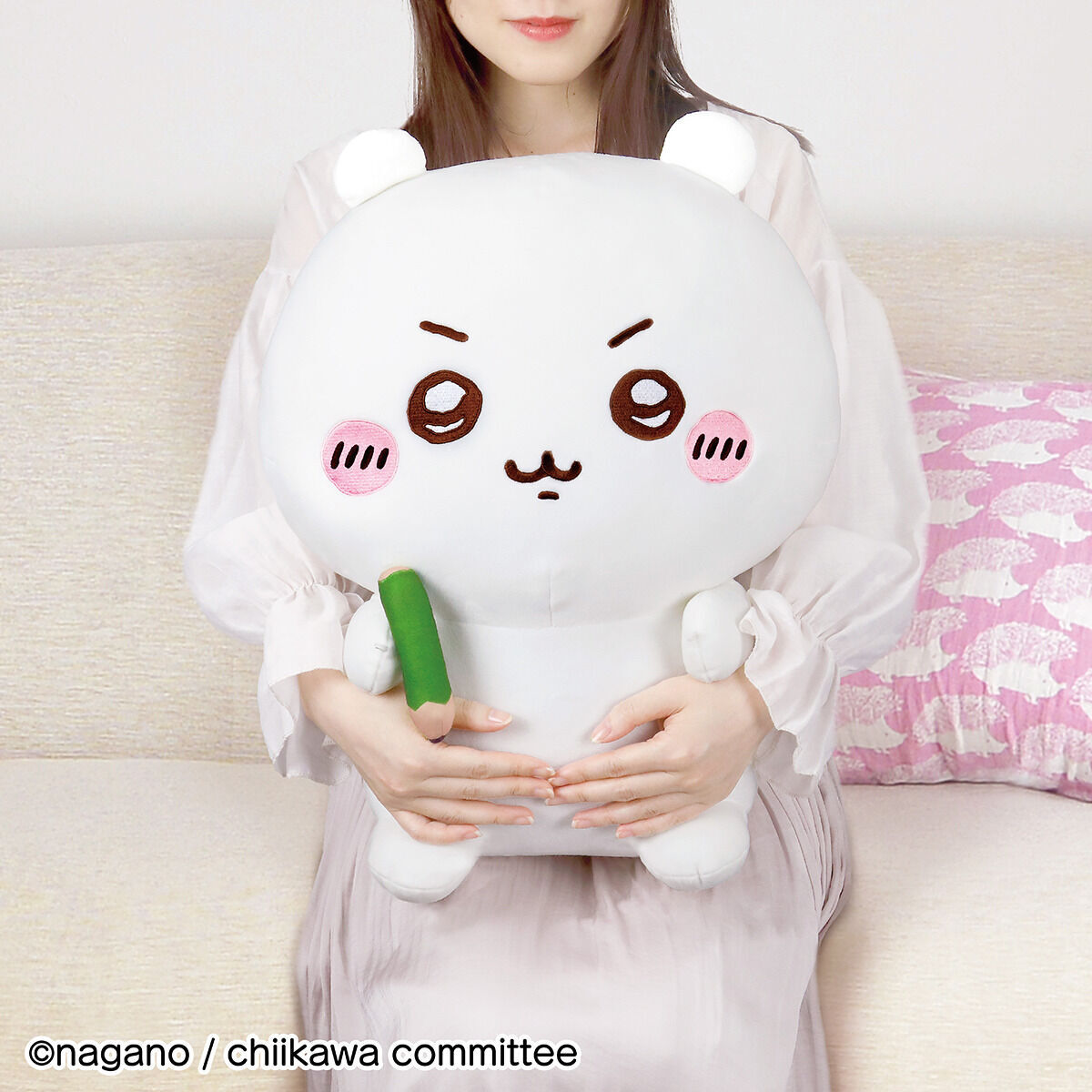 PCクッション ちいかわ いっしょにお勉強！ | ちいかわ 日用品